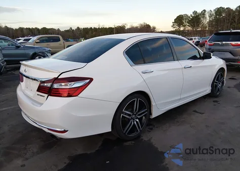 2016 Honda Accord Sport z USA, uszkodzony, nr VIN 1HGCR2F56GA179166